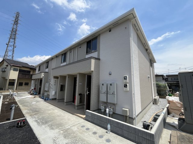 建物外観　★新築★都市ガス★エアコン★ペット相談可★ガスコンロ付★