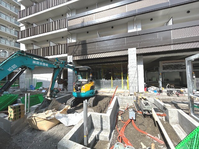 エントランス　工事中写真ですみません。