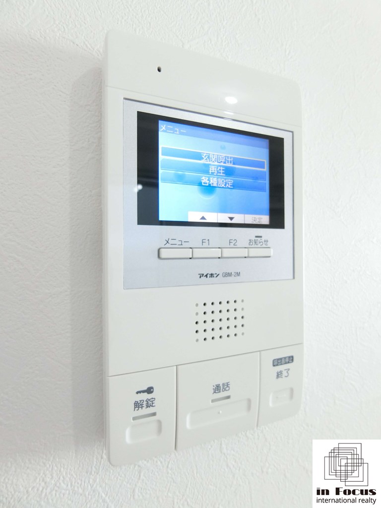 セキュリティ　来客の顔が見える安心のTVモニターホン