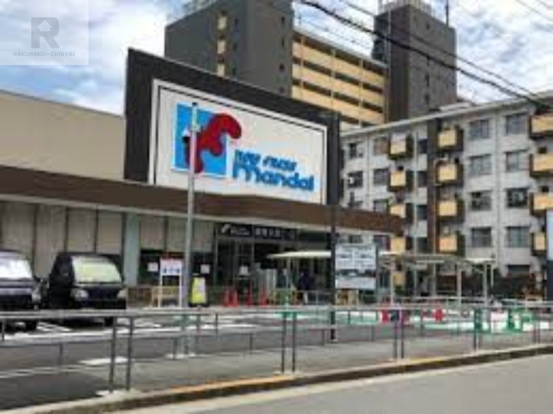 スーパー　万代都島店（スーパー）まで493m