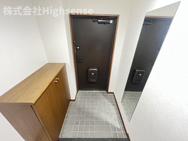 玄関　シンプルで使いやすい玄関です
