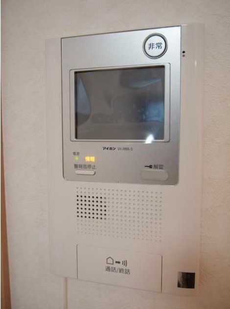 セキュリティ　モニター付きインターホン