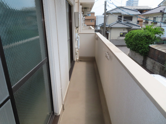 バルコニー　※別部屋の写真です