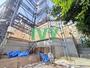 建物外観　建築中
