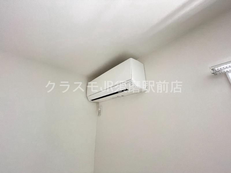 その他設備　エアコンがあるのはうれしいですね。ちょっぴり得した気分。