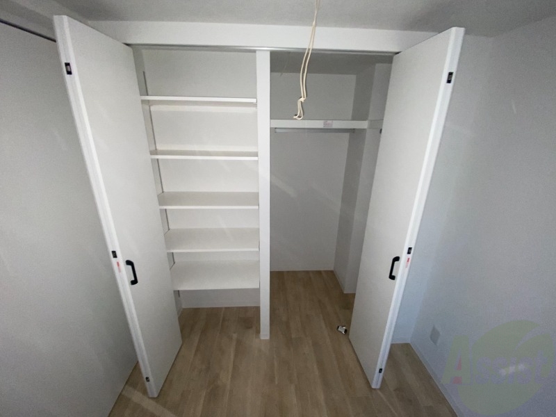 収納　収納もバッチリあるのでお部屋が片付きますよ！