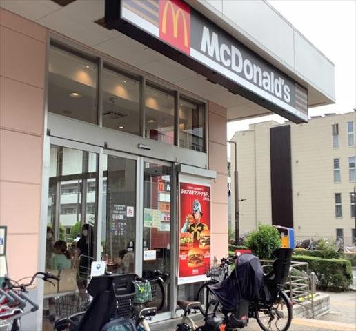 飲食店　マクドナルド花小金井駅前店（飲食店）まで802m