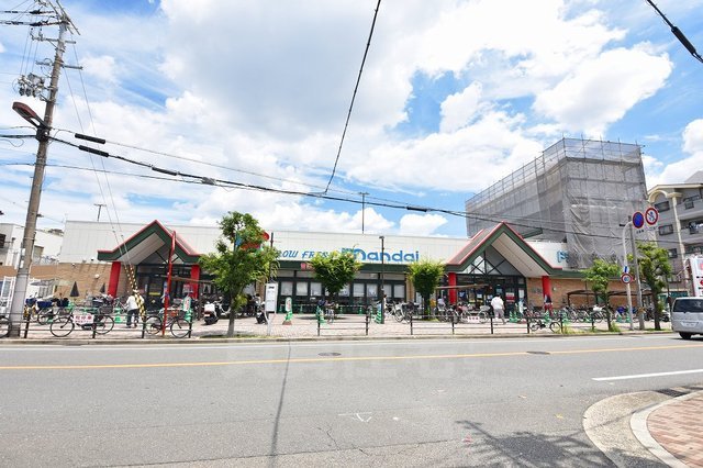 スーパー　万代　巽北店（スーパー）まで390m