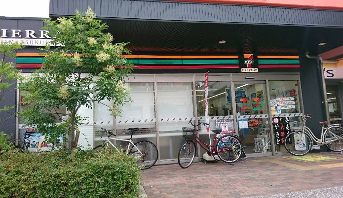コンビニ　セブンイレブン ハートインビエラ玉造店（コンビニ）まで115m