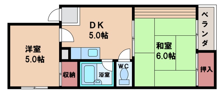 パークサイドマンションの間取り写真
