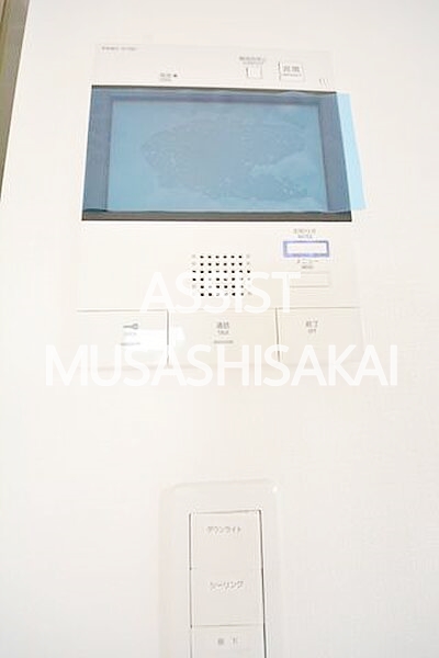 セキュリティ　写真：設備同仕様の別号室です