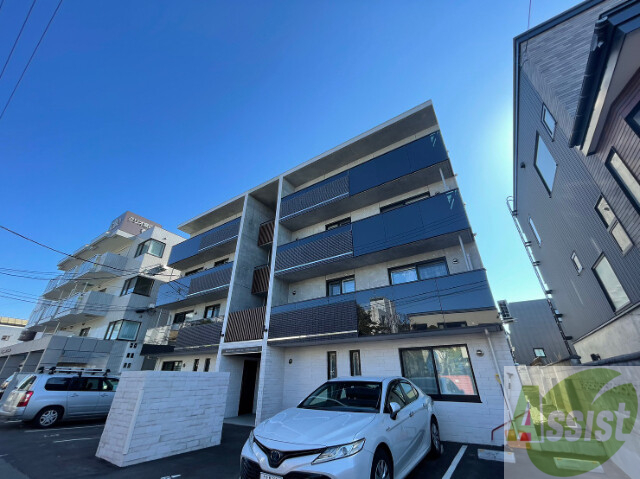 建物外観　札幌市中央区宮の森二条「ＳＨＩＮＭＥＩＭＩＹＡＮＯＭＯＲＩ」
