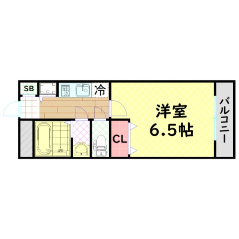 ラポールの間取り写真