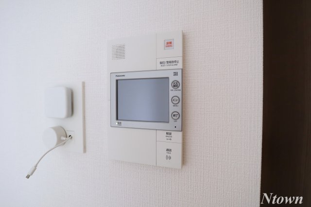 セキュリティ　モニター付きインターホンです