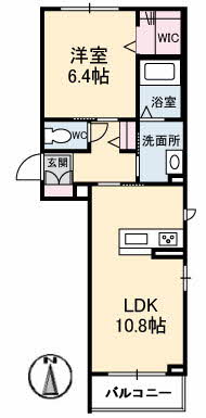 ソレイユコート高柳西町の間取り写真