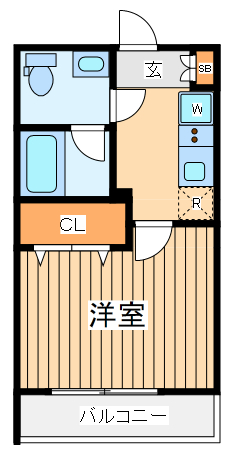 リクレイシア西横浜の間取り写真