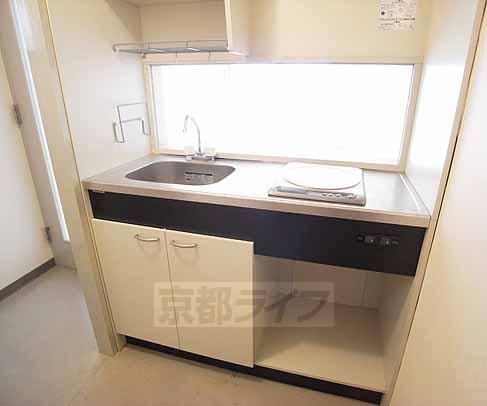 阪急京都線 桂駅 徒歩18分 4階建 築38年のキッチン写真