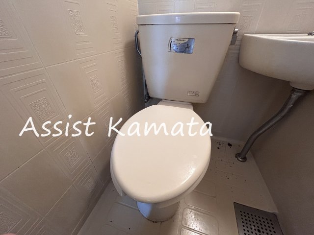 東急池上線 池上駅 徒歩5分 3階建 築47年のトイレ写真