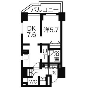 CASSIA車道の間取り写真