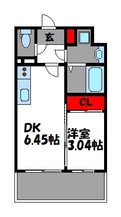 グランフォーレ箱崎ステーションプラザの間取り写真