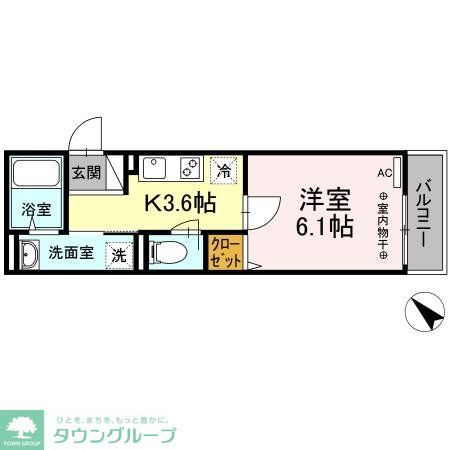 マ・メゾン鵠沼花沢 Aの間取り写真