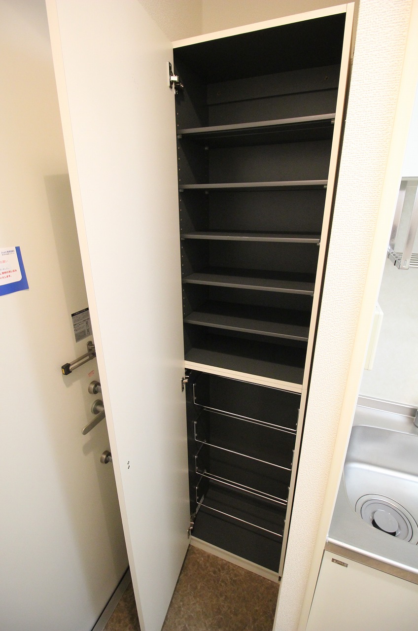 収納　同物件、同タイプの別の部屋の写真です