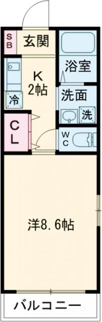 クロビルの間取り写真