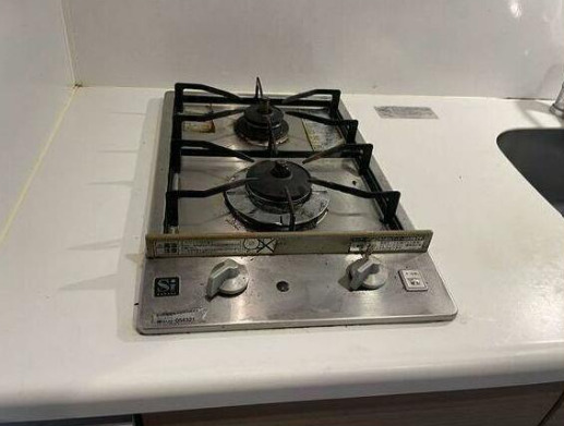 キッチン　2口のガスコンロキッチンです。