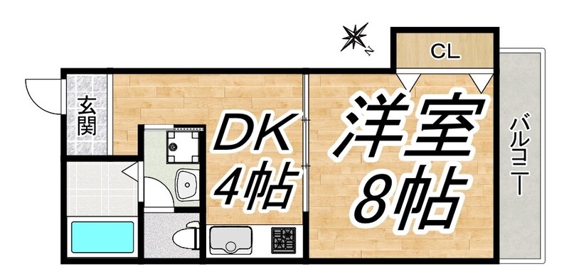 メガドームウエストの間取り写真
