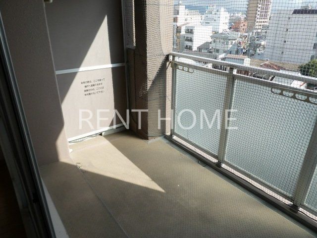 バルコニー　広々としたベランダです