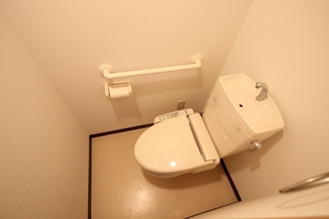 トイレ　写真は違う号室です。