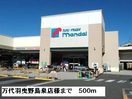 その他　万代羽曳野島泉店様まで500m