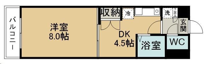アルカンシェルの間取り写真