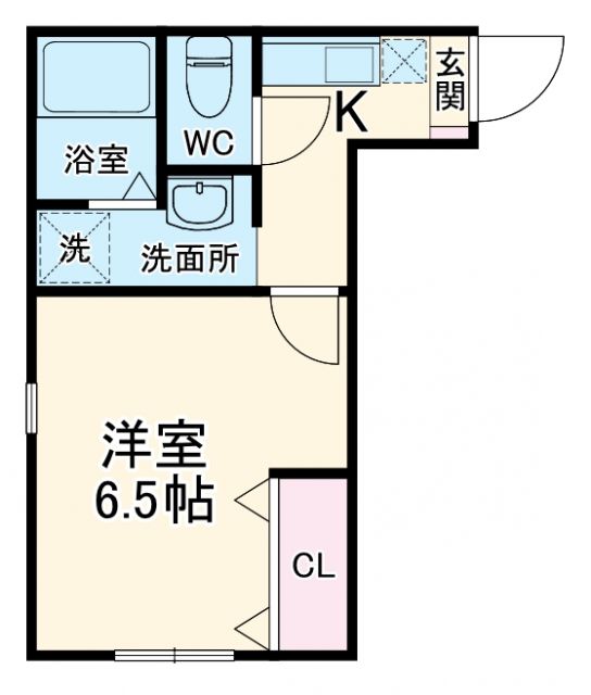 グラシア南太田の間取り写真