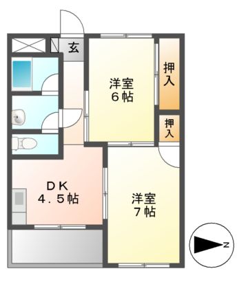 第２三鈴ビルの間取り