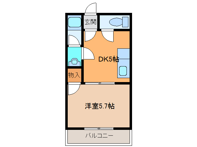 ローデハイムの間取り