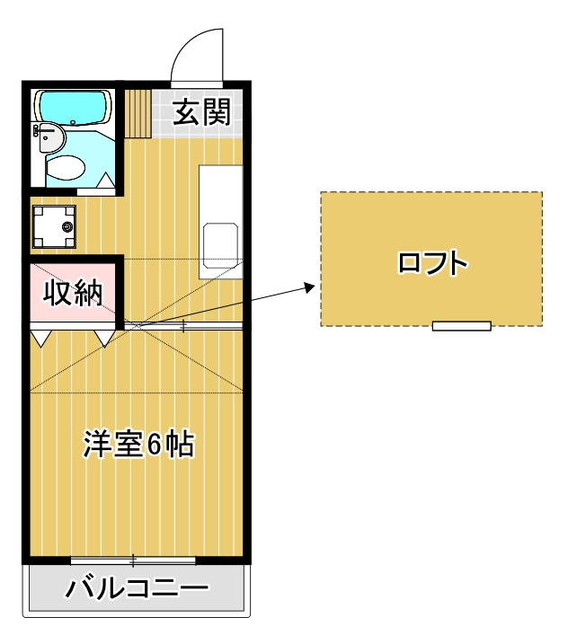 イトハウスの間取り