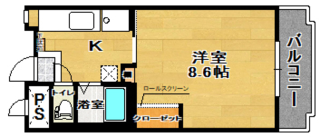 館アズビックの間取り