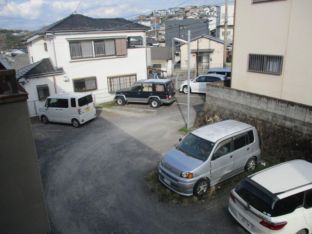 【鹿児島市田上台のアパートの駐車場】