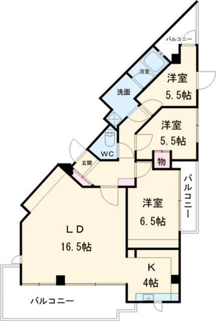 Ｎｓ２１やごとの間取り