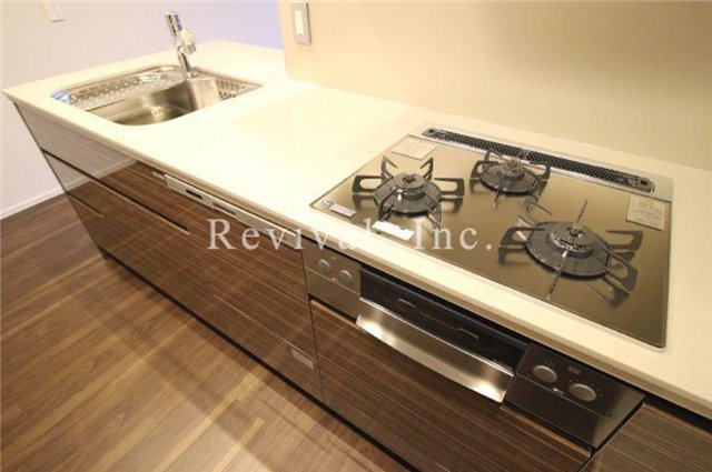 キッチン　人気のカウンター仕様