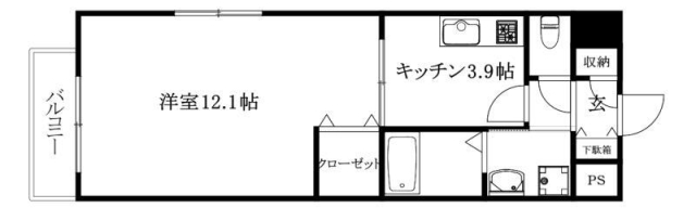 シャトー・ド・フェニックス永木町の間取り