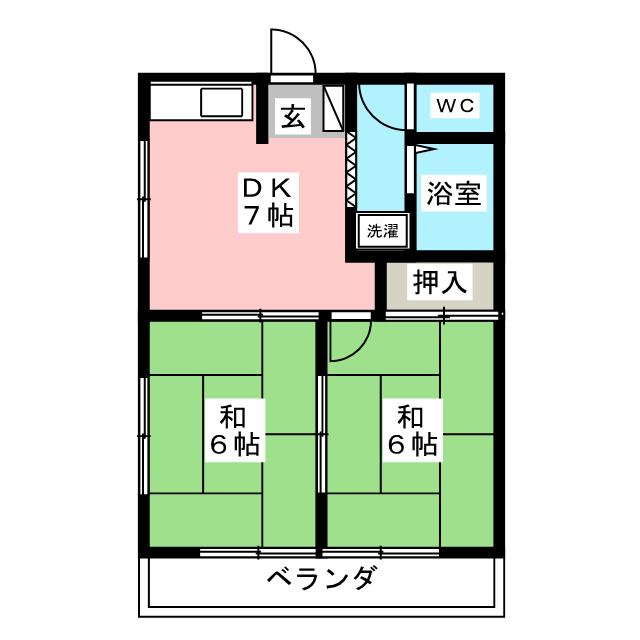 ファミール小川の間取り