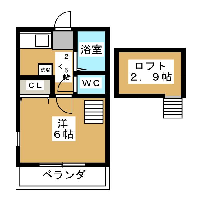 ローレル東大和の間取り