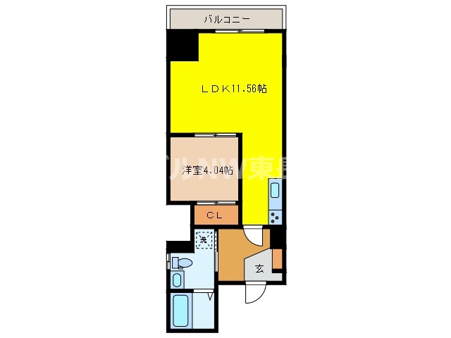 【フューチャー川口町IIの間取り】