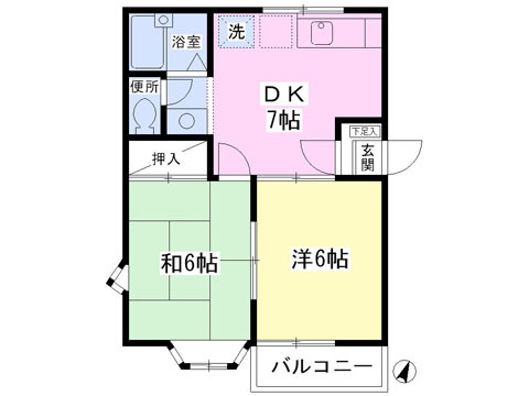 コロネード２_間取り_0