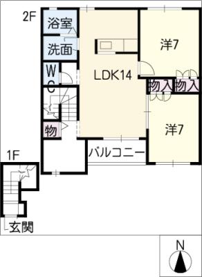 サンベルリードの間取り