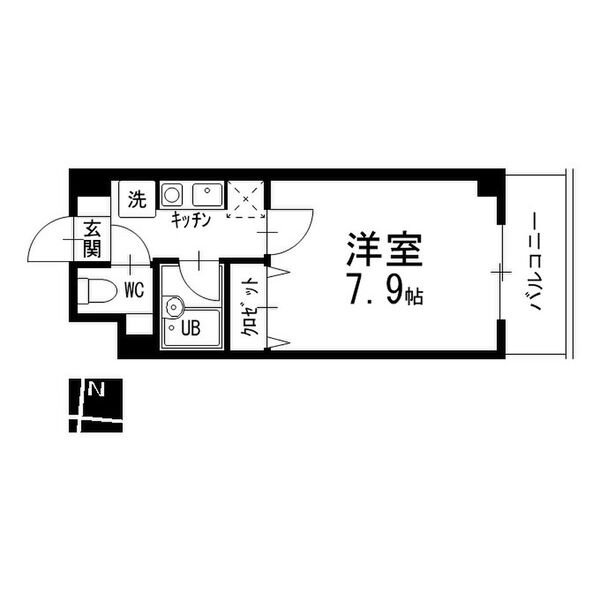 クレストステージ瑞穂の間取り