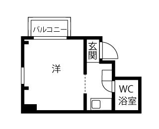 プレスイン名駅南の間取り