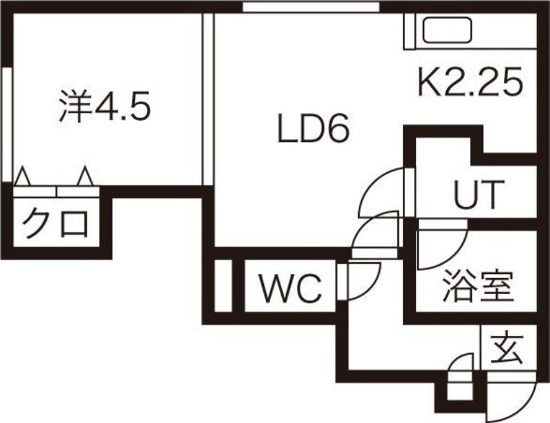 フィールハーモニー白石の間取り